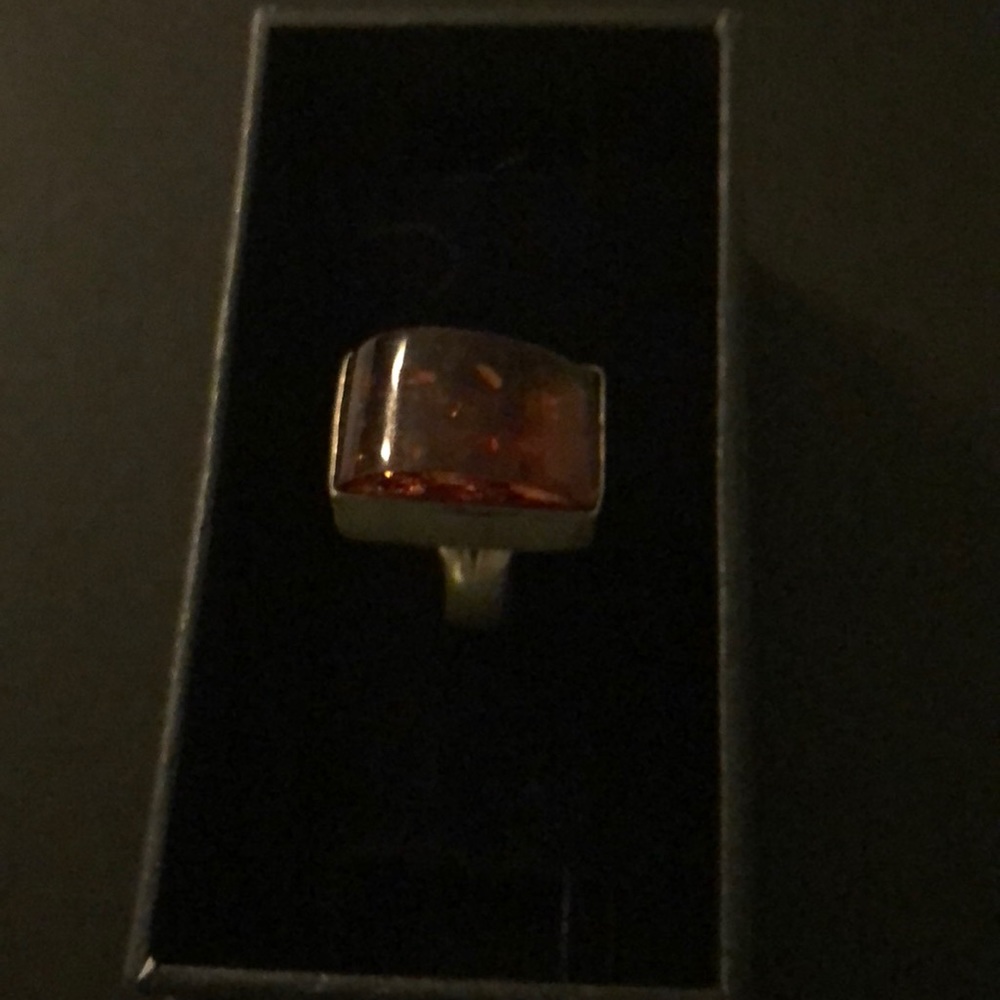 Amber ring